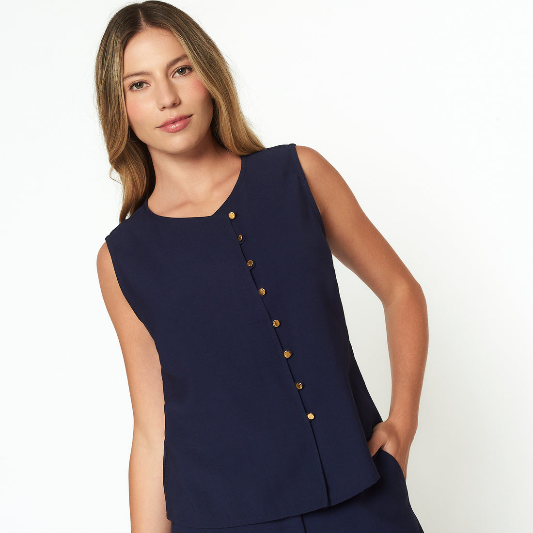 Blusa Cecilia Azul