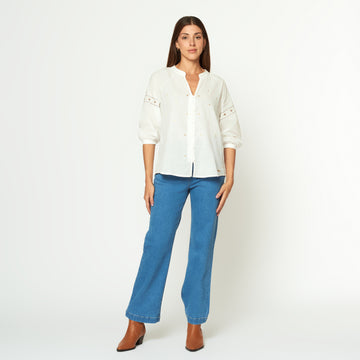 Blusa Darila Hueso