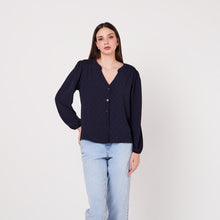 Cargar imagen en el visor de la galería, Blusa Diana Azul
