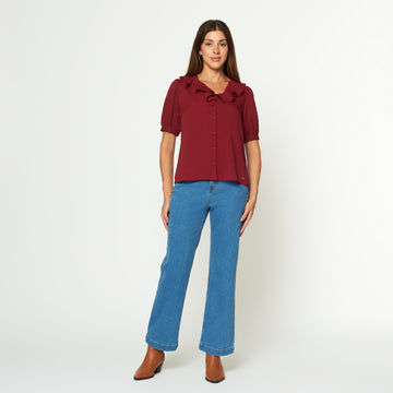 Blusa Dora Vino