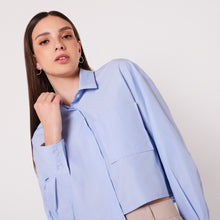Cargar imagen en el visor de la galería, Blusa Fabia Celeste
