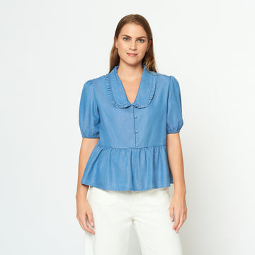 Blusa Fidela Celeste