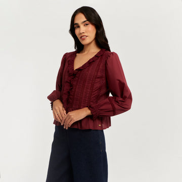Blusa Gadea Vino