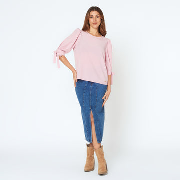 Blusa Gema Palo Rosa