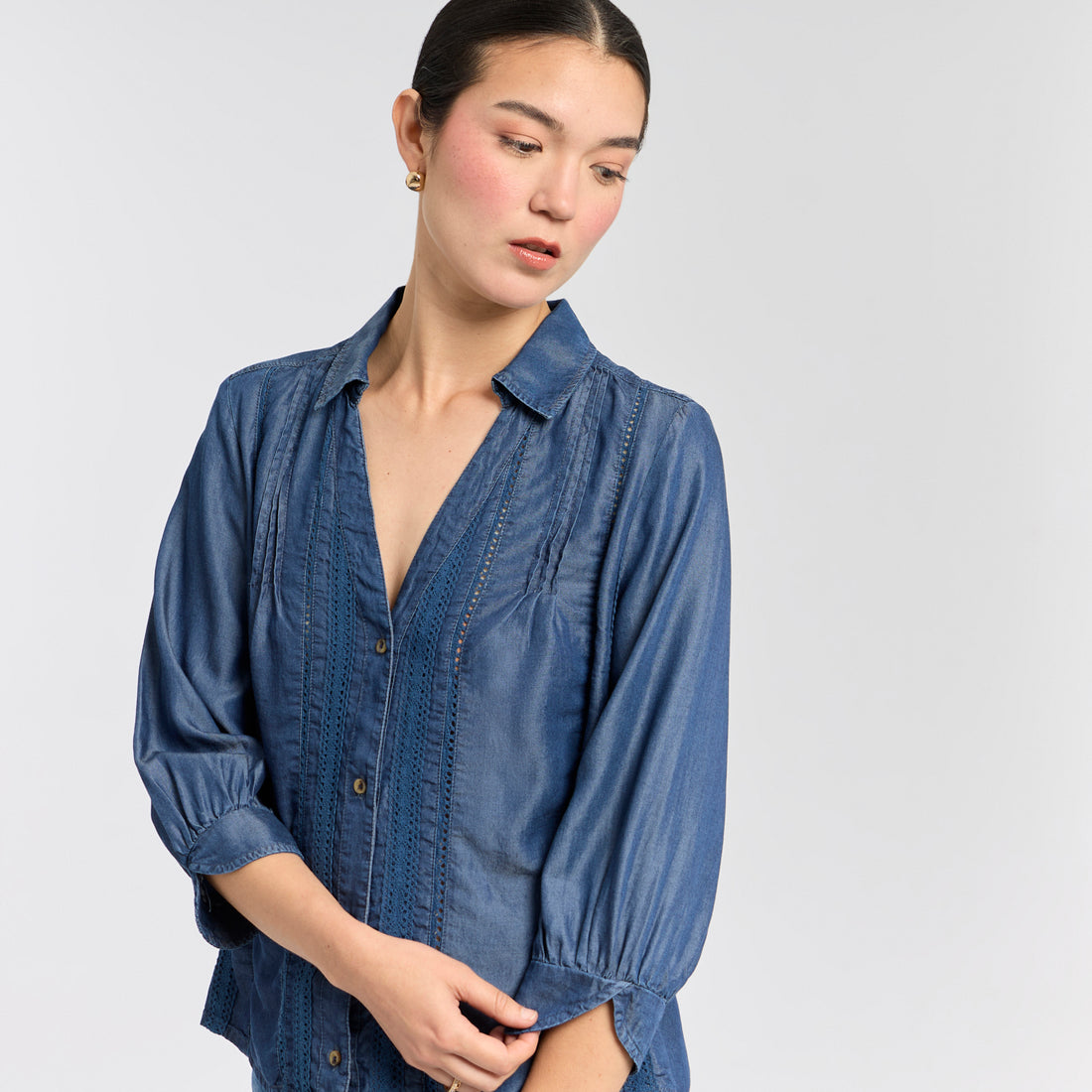 Blusa Georgia Azul