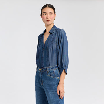 Blusa Georgia Azul