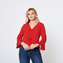 Cargar imagen en el visor de la galería, Blusa Jamelia Rojo
