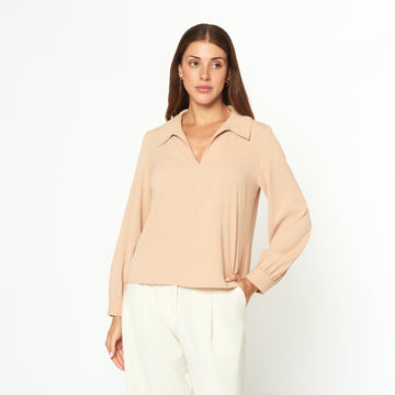 Blusa Lia Camel