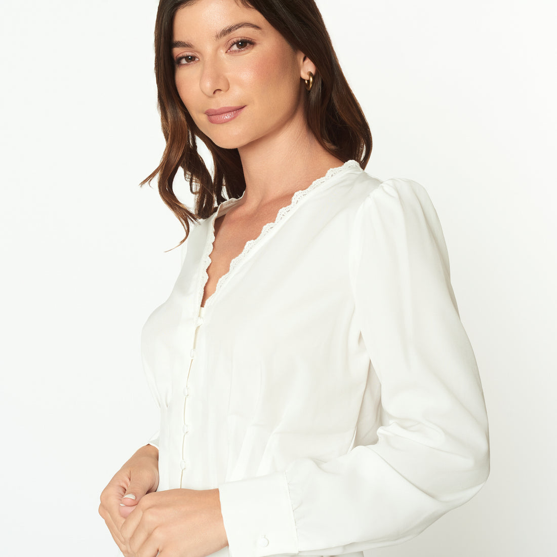 Blusa Madona Hueso