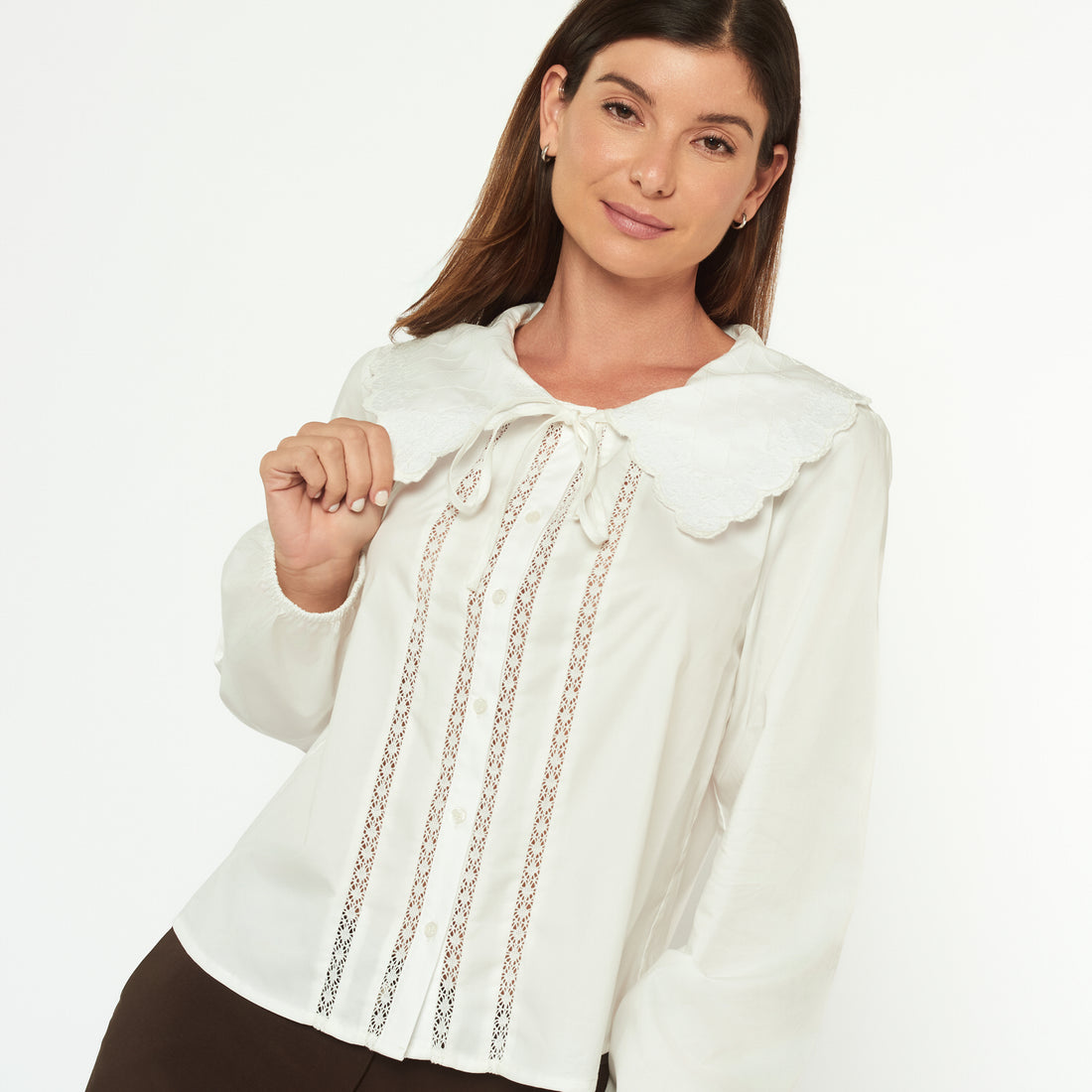 Blusa Malia Hueso