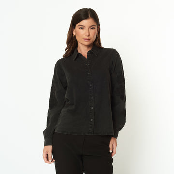 Blusa Malva Negro