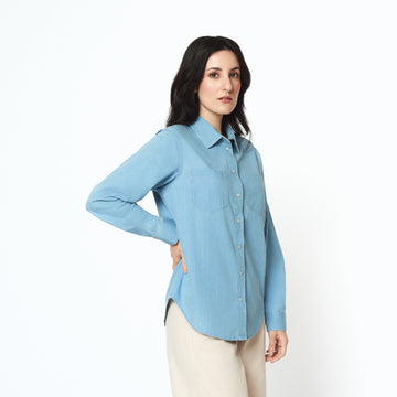 Blusa Mar Celeste