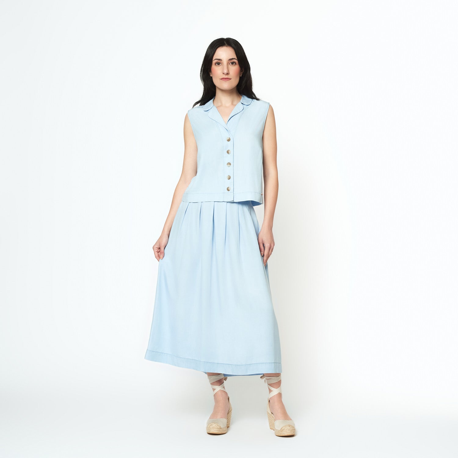 Blusa Melina Celeste