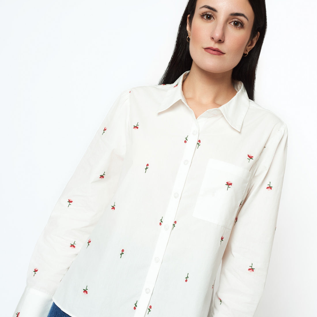 Blusa Oriana Hueso