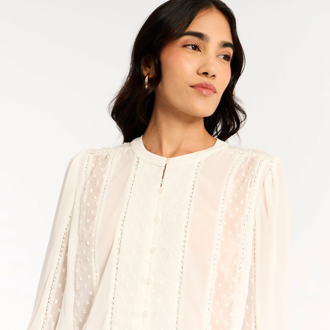 Blusa Paige Hueso