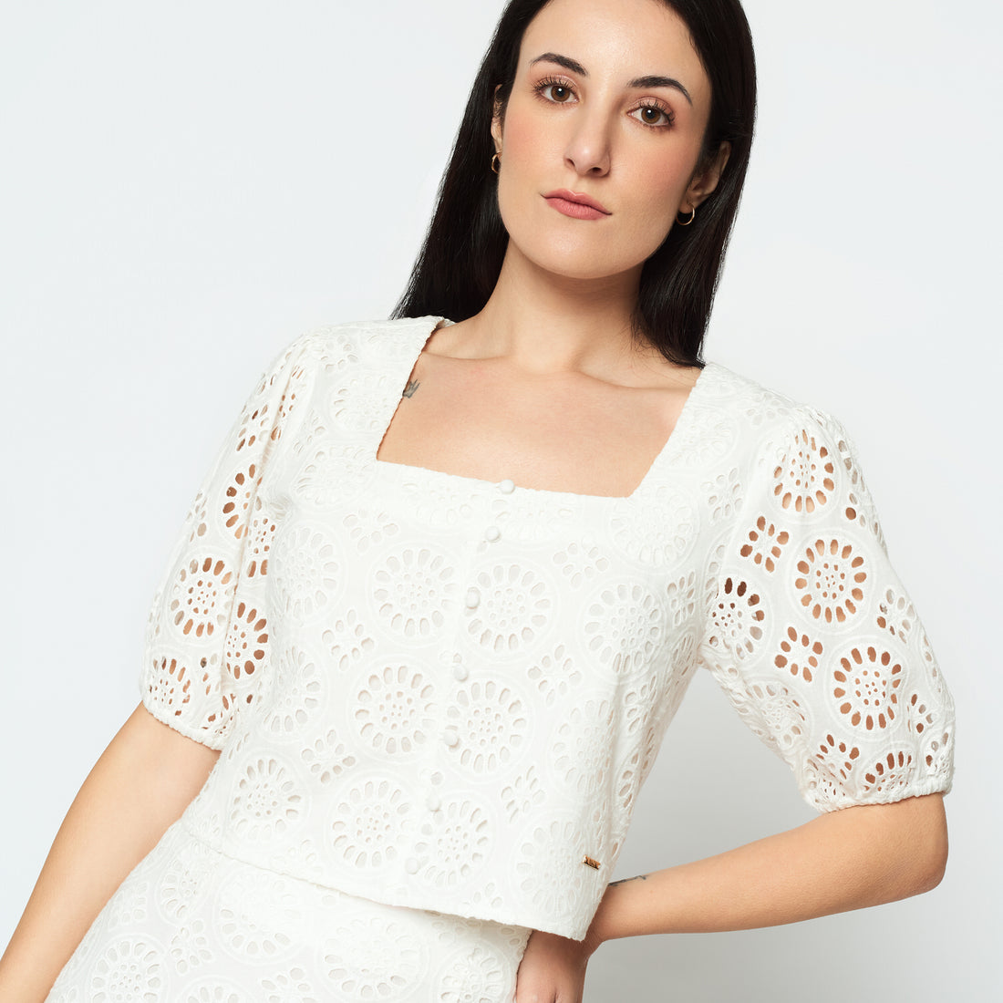Blusa Paloma Hueso