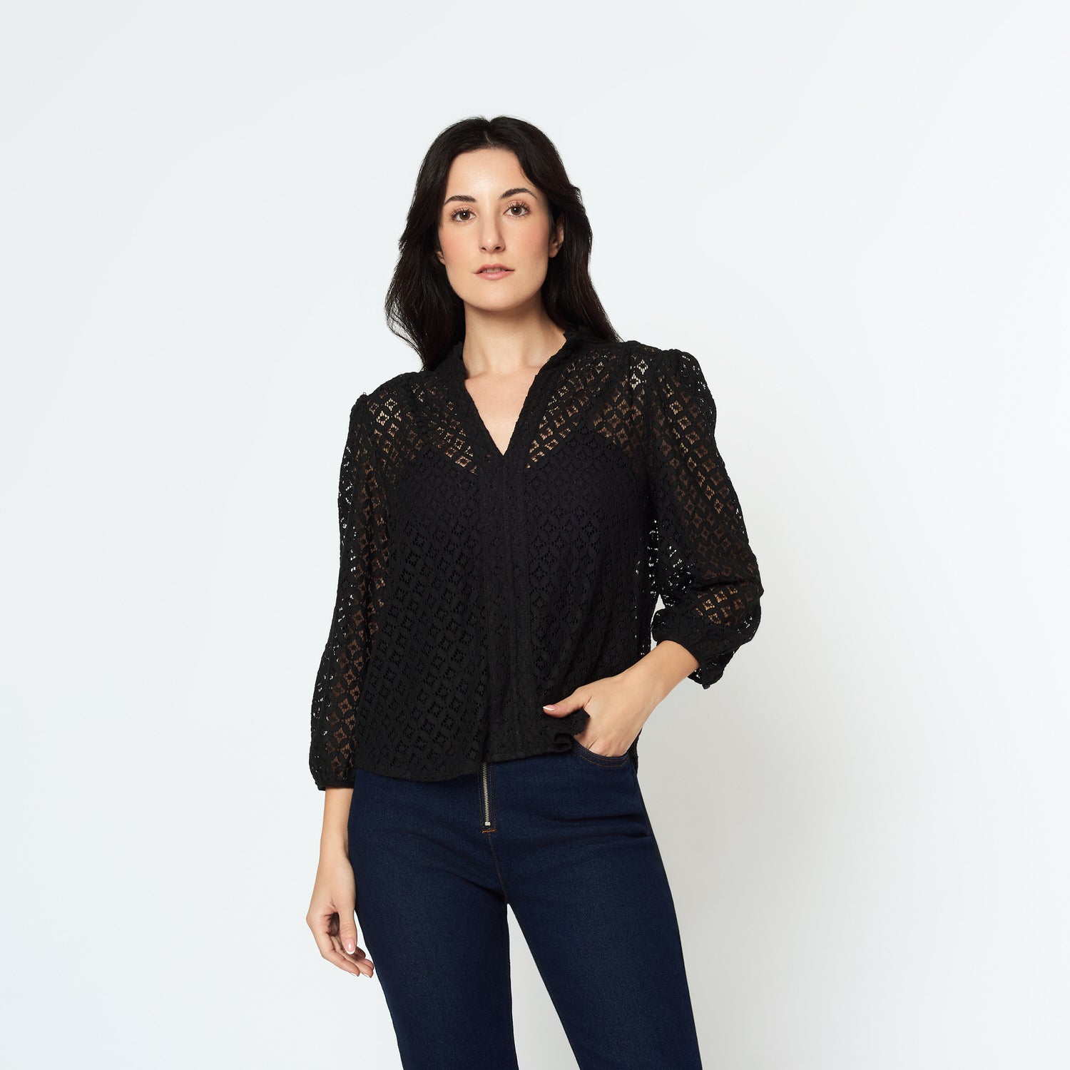 Blusa Patsy Negro