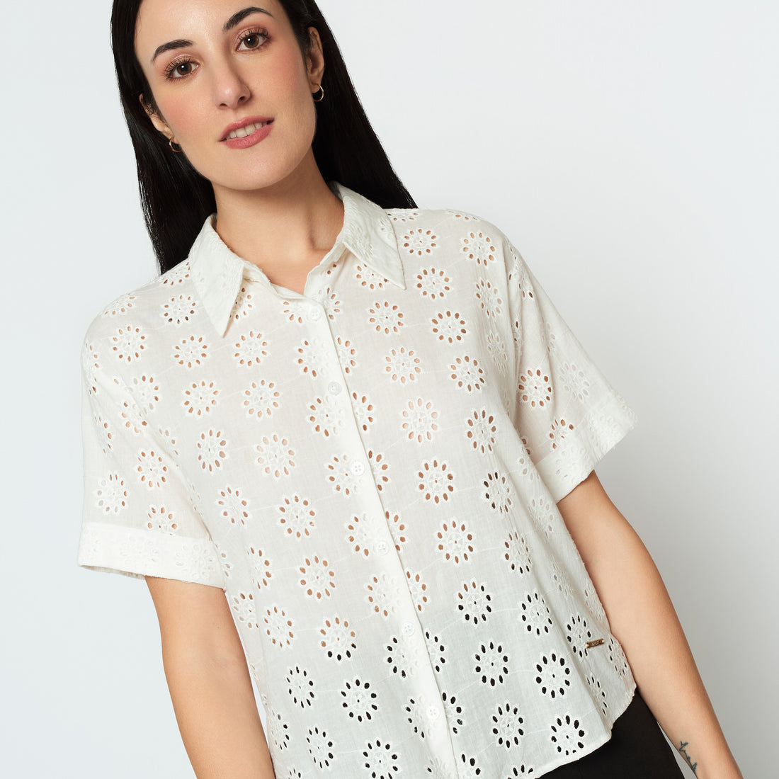 Blusa Pia Hueso