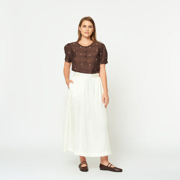 Blusa Renata Marron