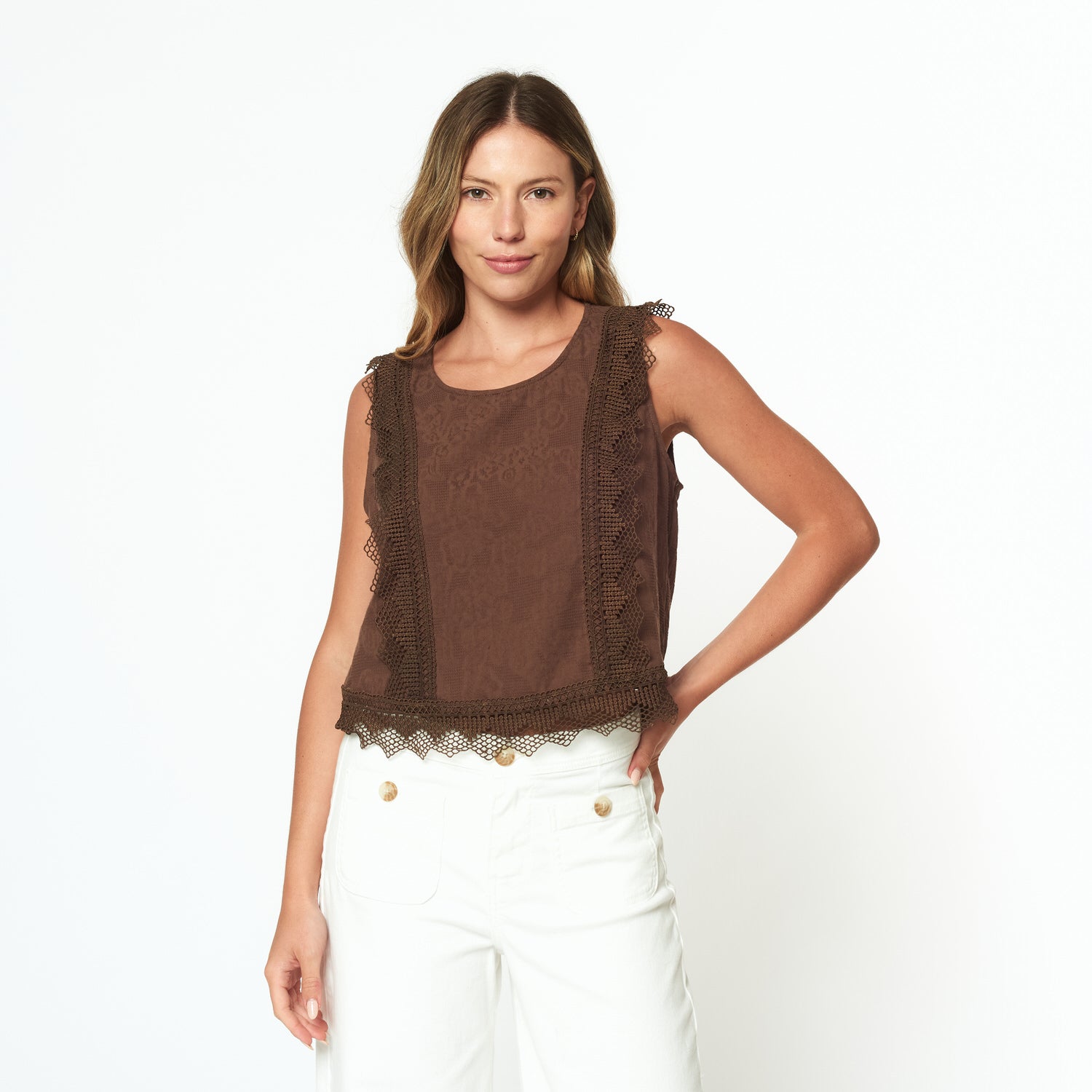 Blusa Sabrina Marron