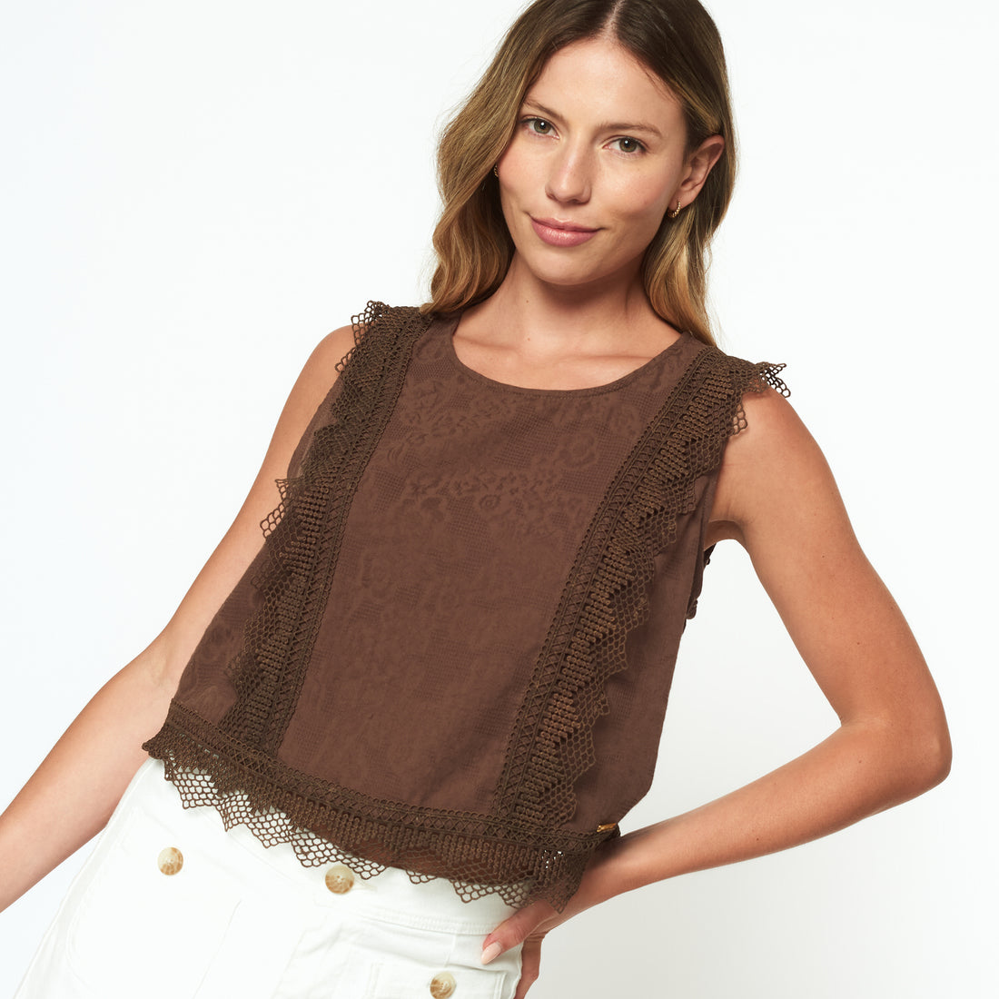Blusa Sabrina Marron