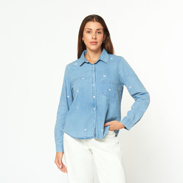 Blusa Salome Celeste