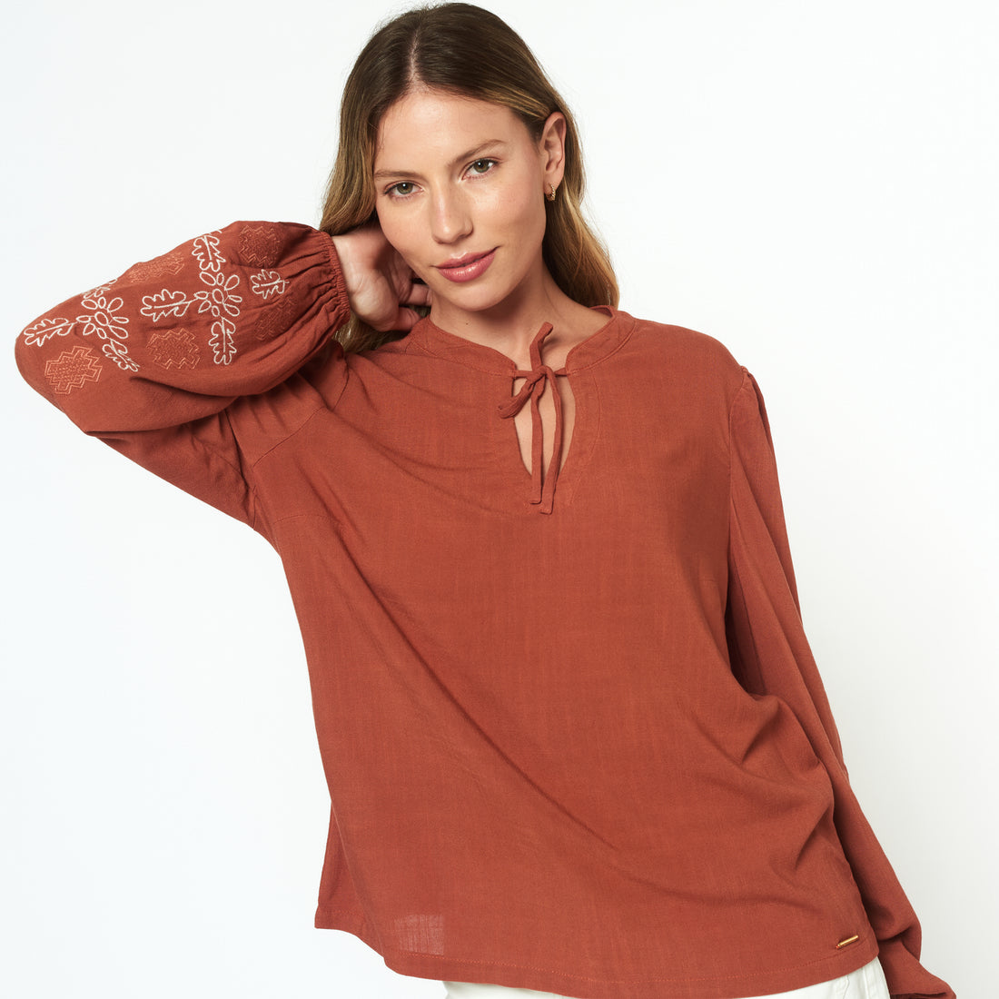 Blusa Sofia Terracota