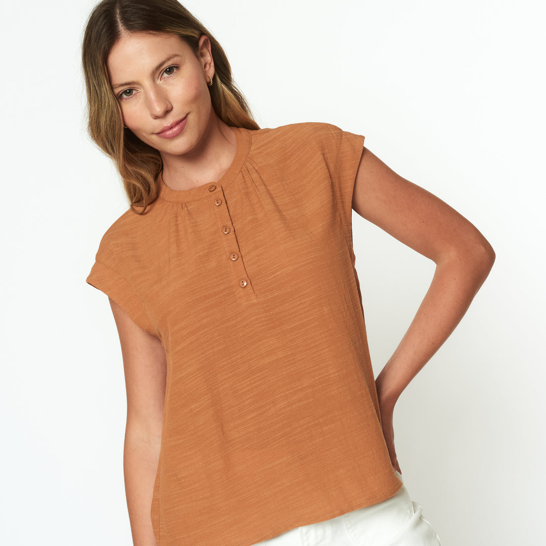 Blusa Sonia Camel
