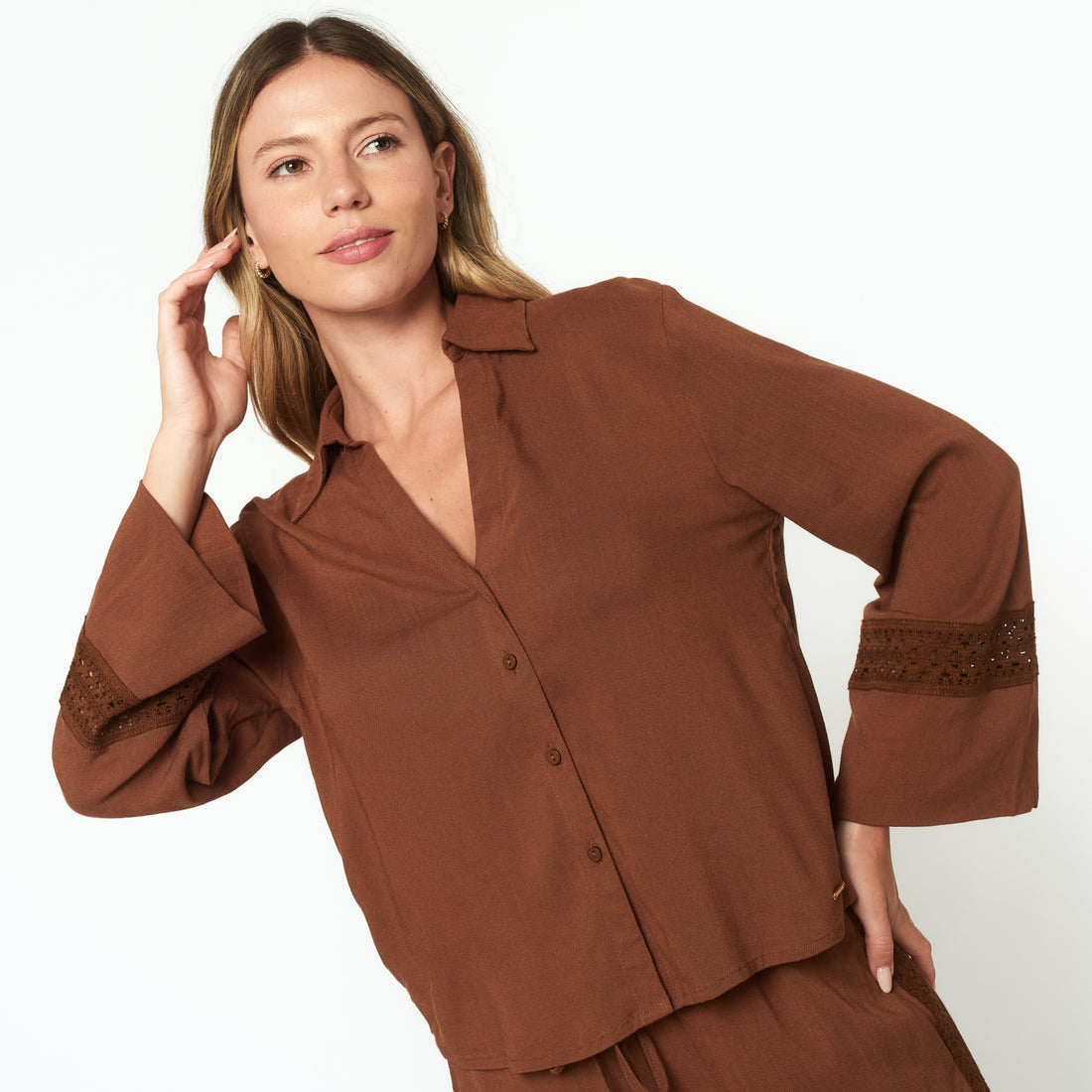 Blusa Soraya Marron