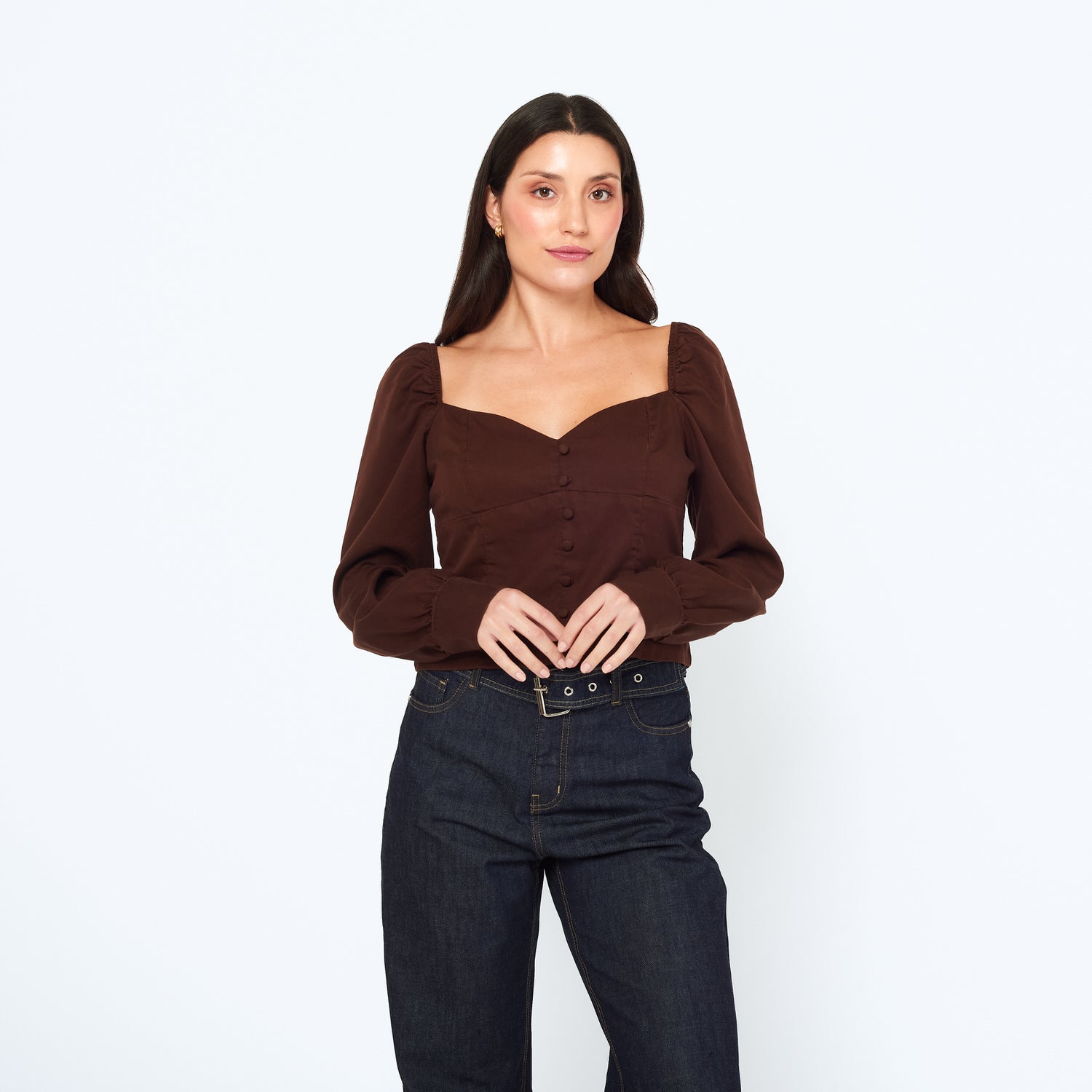 Blusa Tayla Marron