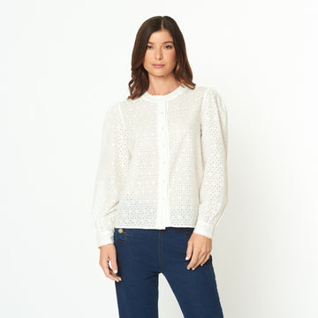 Blusa Thalia Hueso