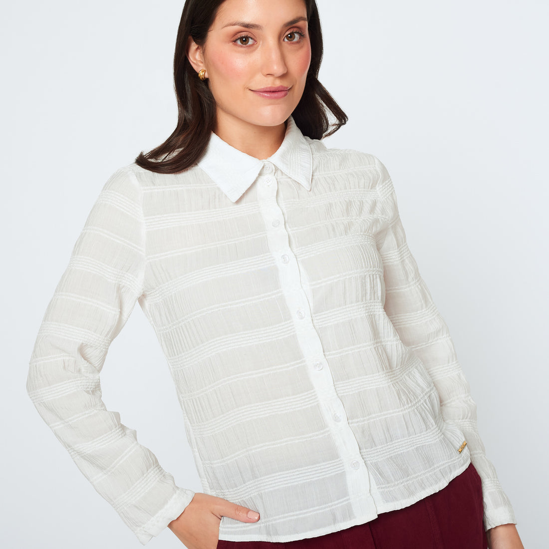 Blusa Tiara Hueso
