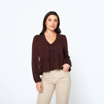 Blusa Torino Marron
