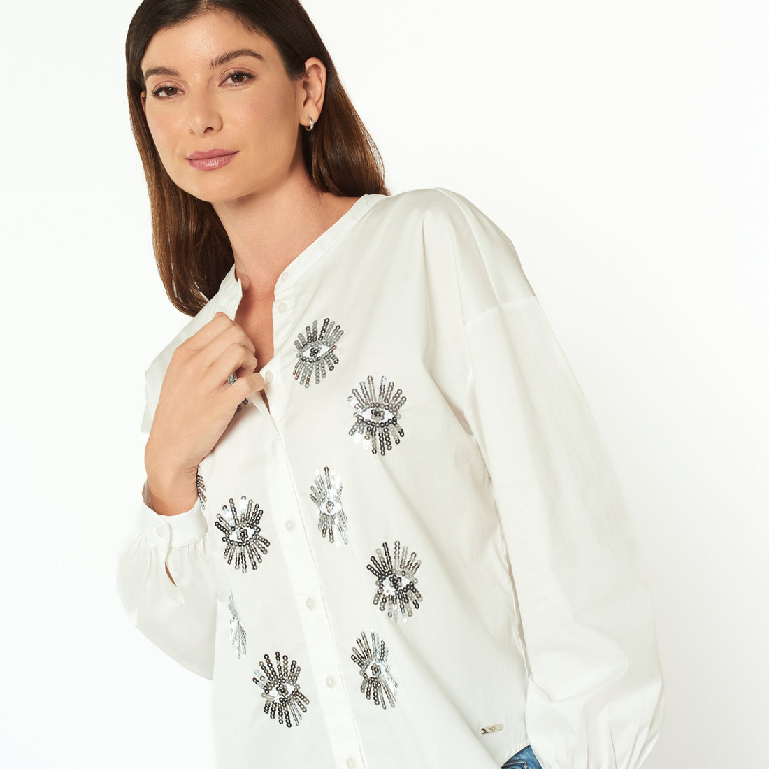 Blusa Magnolia Hueso