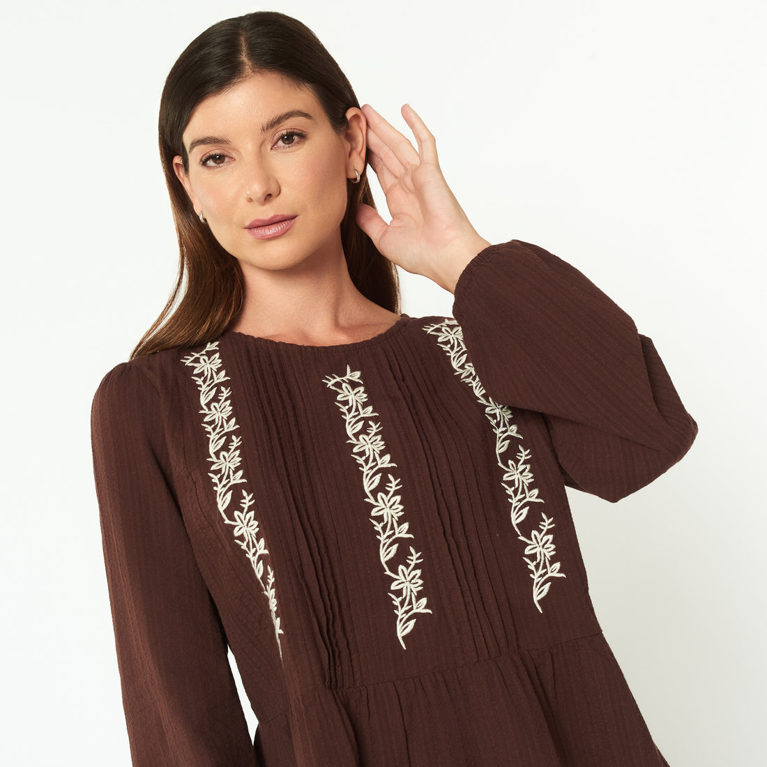 Blusa Makena Marron