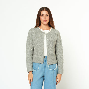 Cardigan Mar Gris