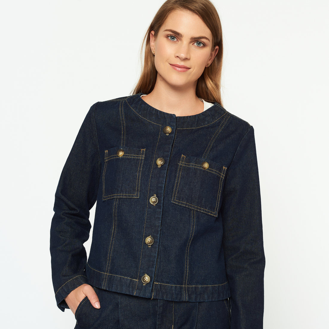 Casaca Florencia Azul