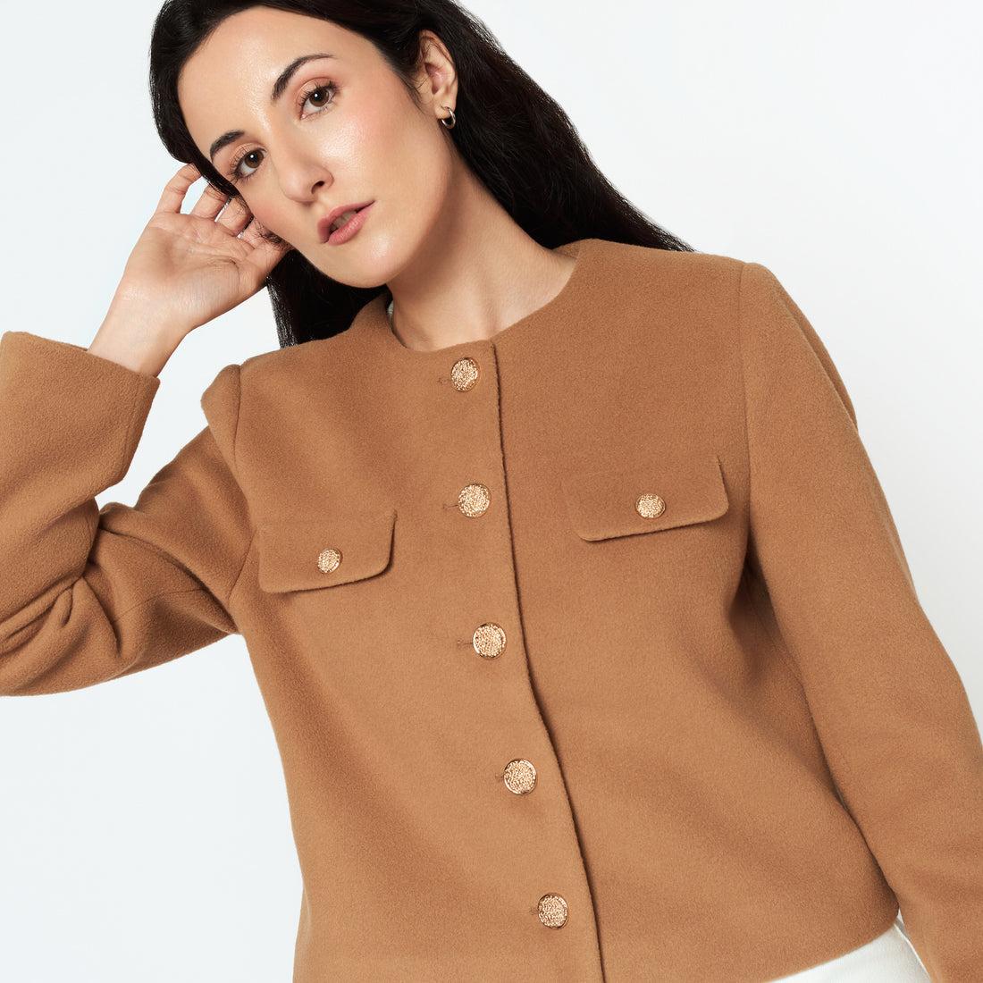 Casaca Mabel Camel