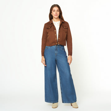 Casaca New Emiliana Marron