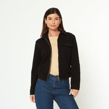 Casaca New Ricarda Negro