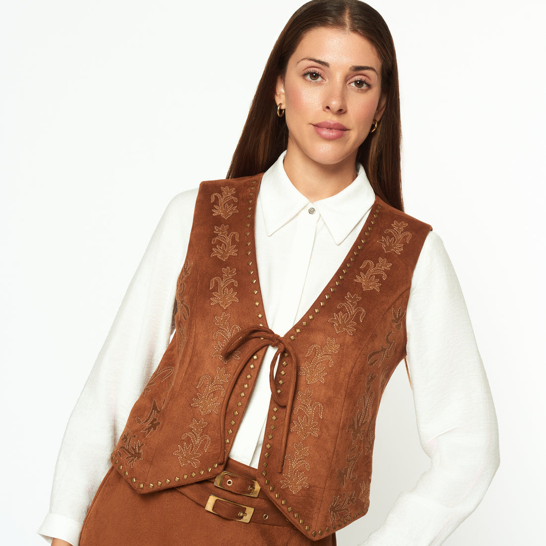 Chaleco Dolores Camel