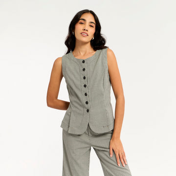 Chaleco Raizel Print