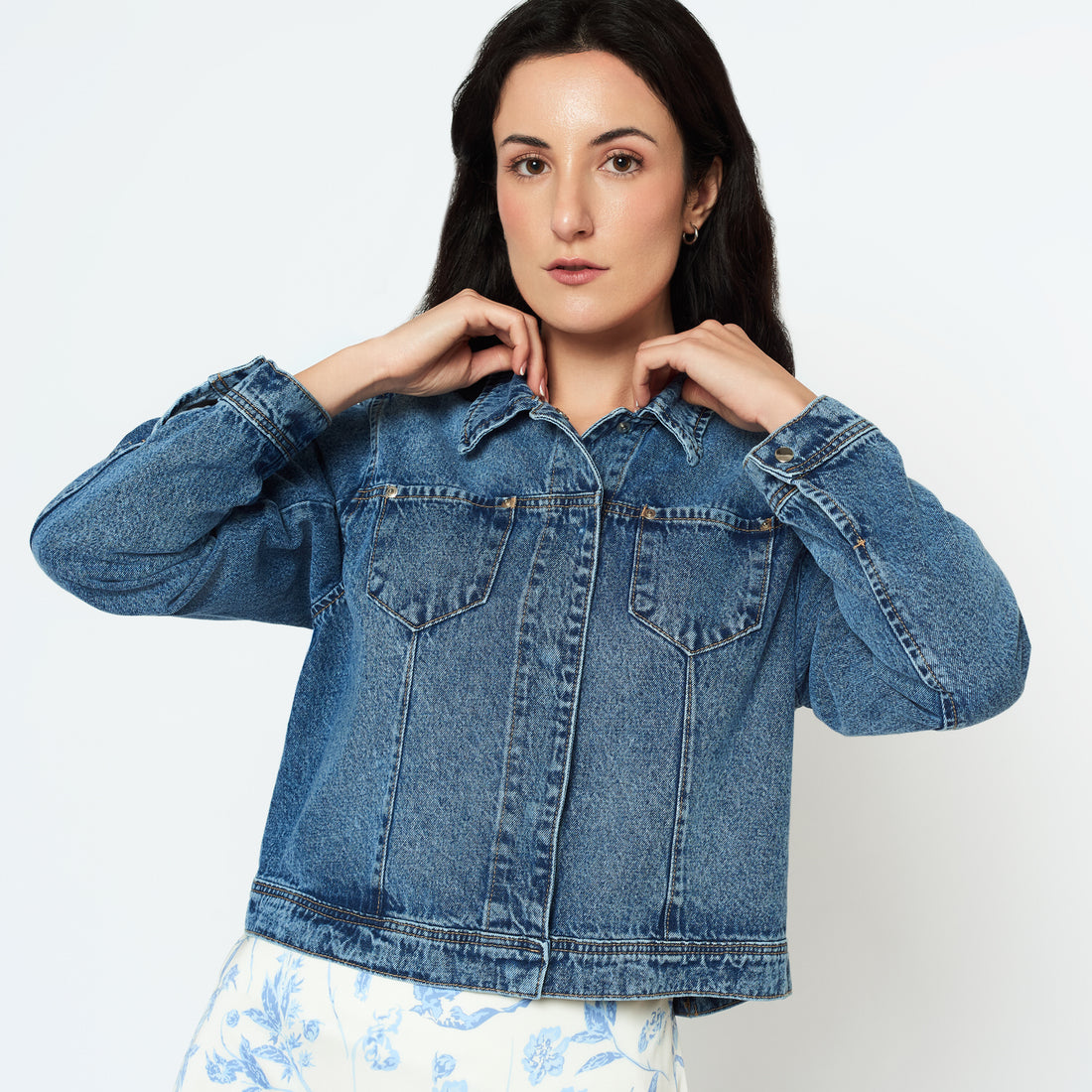 Chaqueta Anabelle Celeste