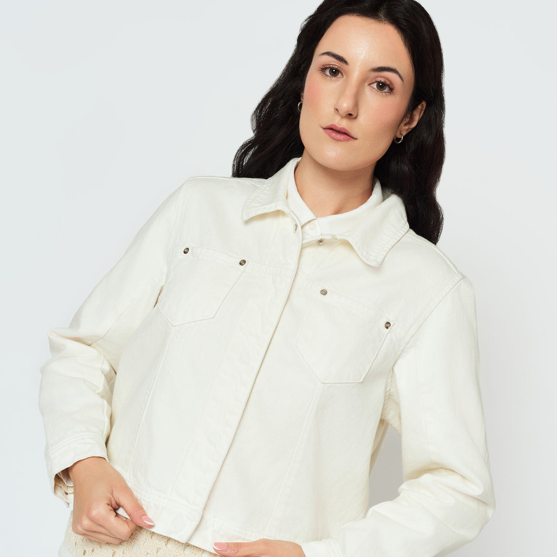 Chaqueta Anabelle Hueso