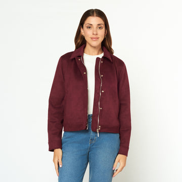 Chaqueta Debora Vino