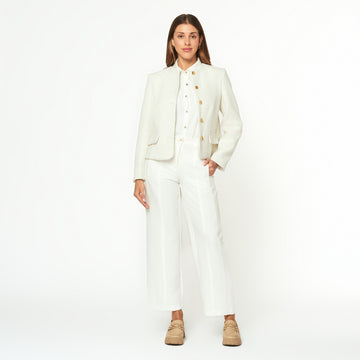 Chaqueta Luana Hueso