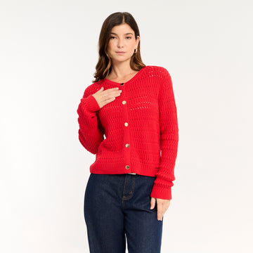 Chompa Raisa Rojo