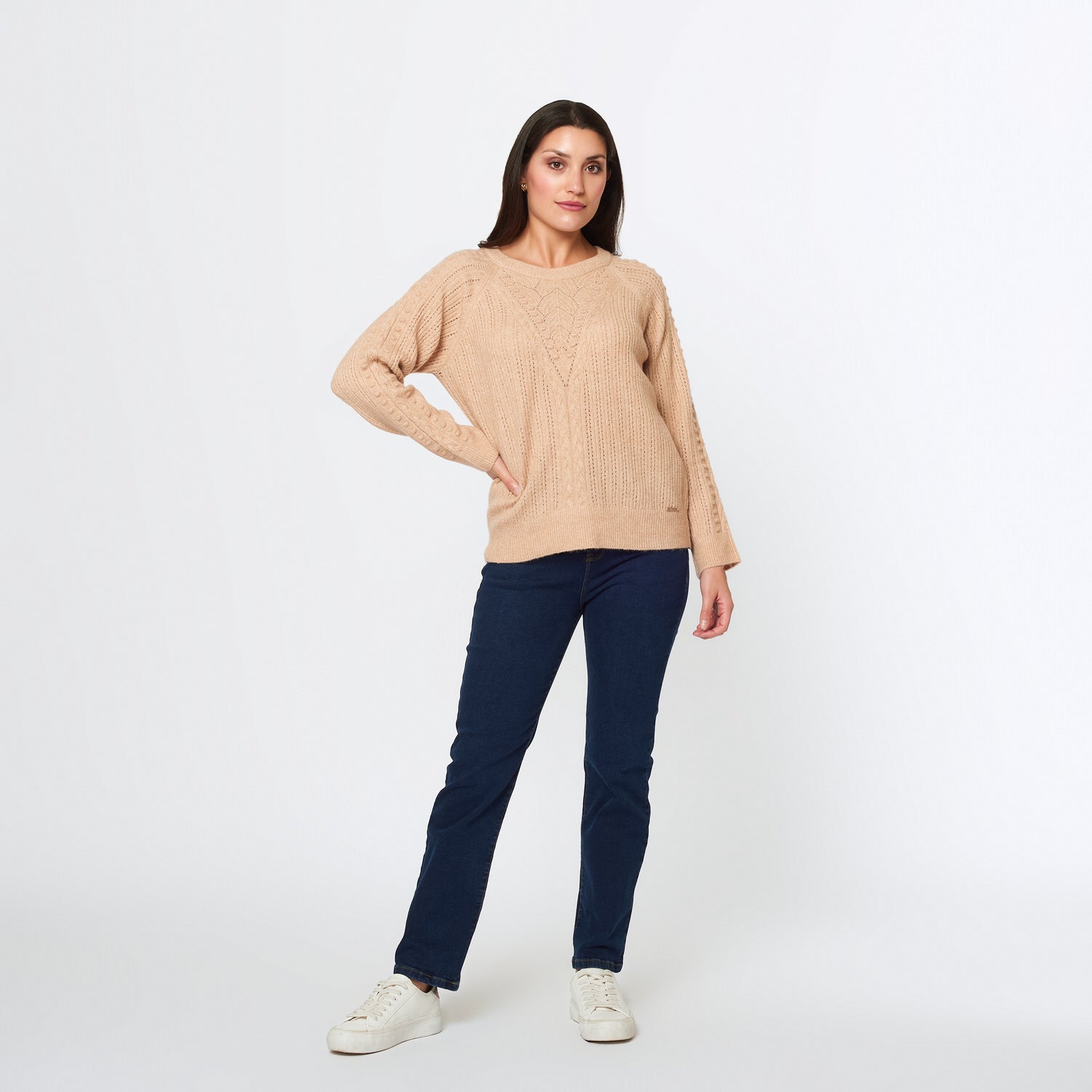 Chompa Raquel Beige