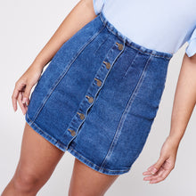 Cargar imagen en el visor de la galería, Falda Chelsea Azul
