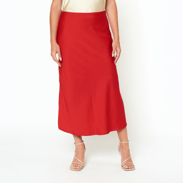 Falda Guadalupe Rojo